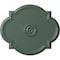 Ekena Millwork Waltz Ceiling Medallion (Fits Canopies up to 5 1/4"), 24"W x 20 1/2"H x 1 1/8"P, Cloud Burst CM24WACBF - alternate 1